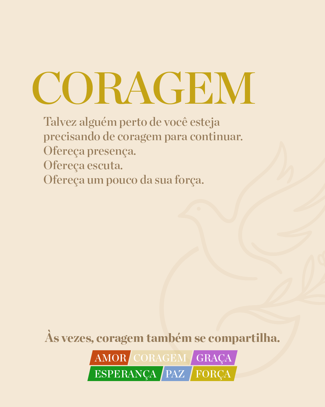 Palavra Coragem